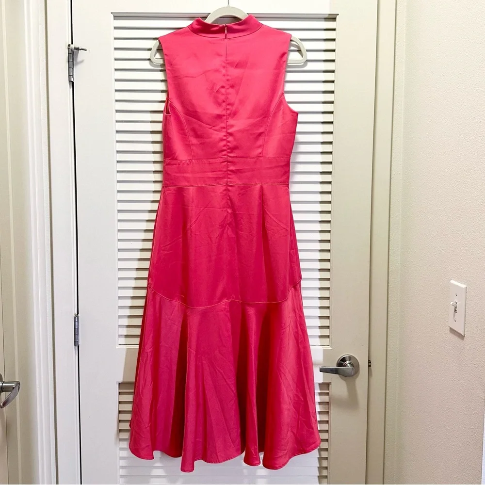 Karen Millen Soft Tailored High Low Midi Dress - Picture 6 of 6